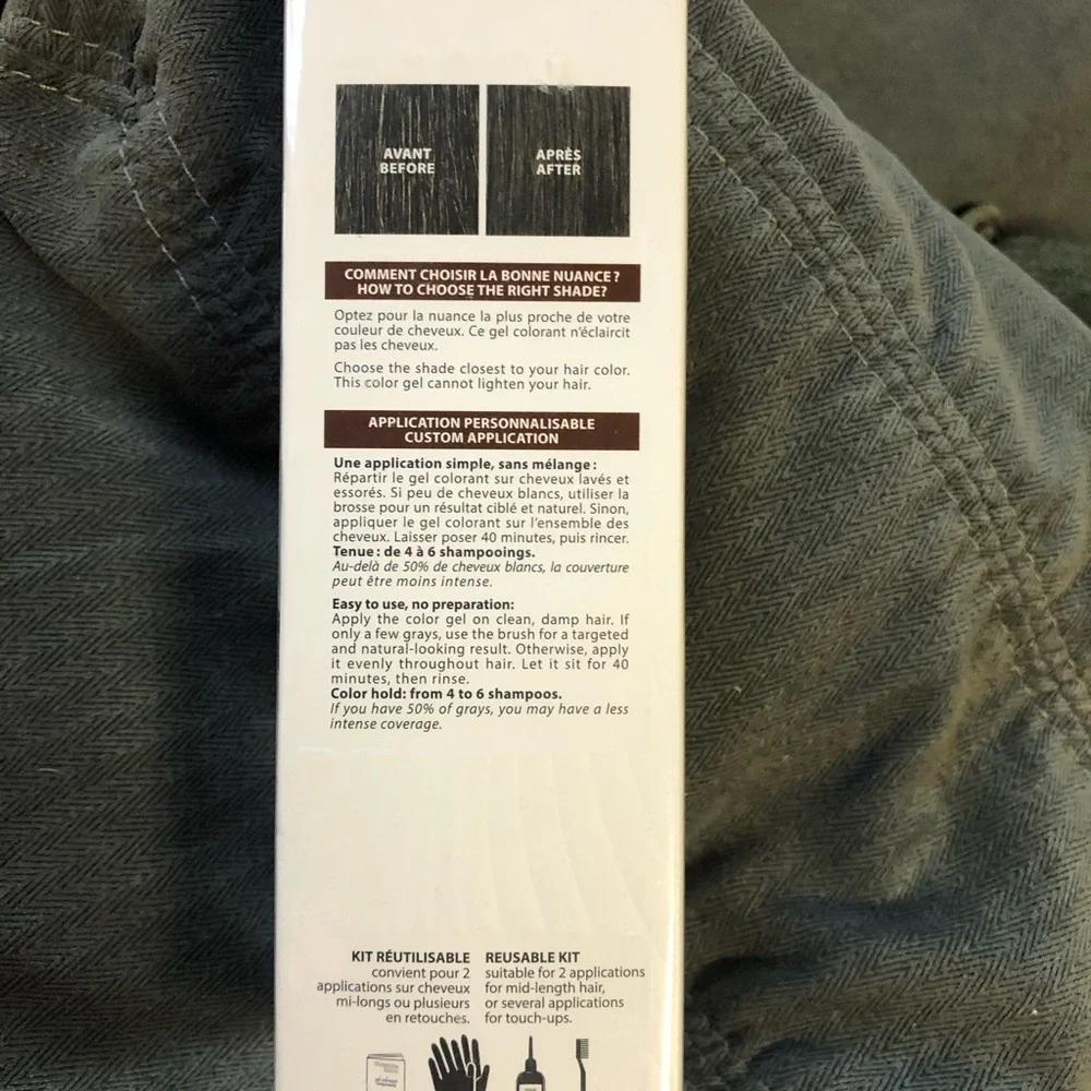 Christophe Robin Dark Chestnut Temporary Color Gel - Picture 2 of 4